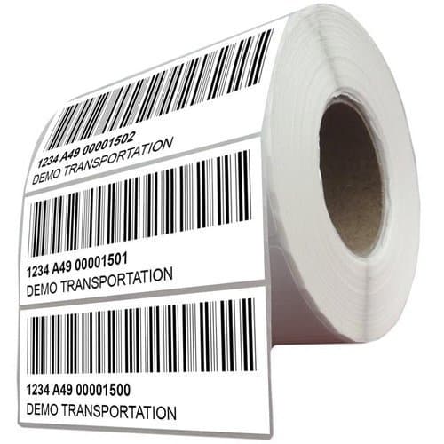 Paper Pre Printed Barcode Label