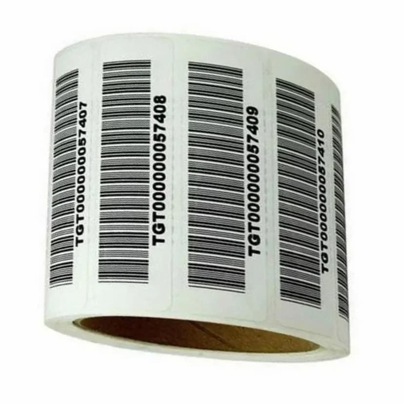 Printed Barcode Labels